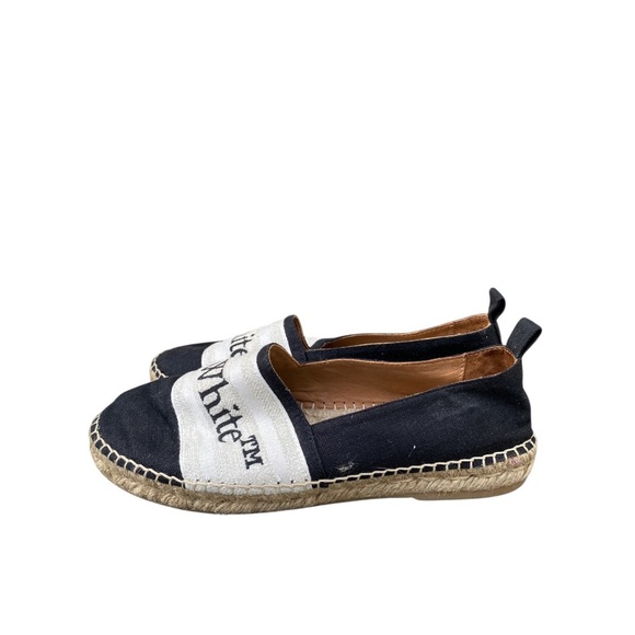 Off-White Black and White Espadrilles size 37 - Picture 4 of 11